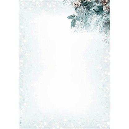 Artikelbild 22 für SIGEL Weihnachtsbriefpapier Eukalyptus magic Motiv DIN A4 90 g/qm 100 Blatt, Artikelnummer 912202