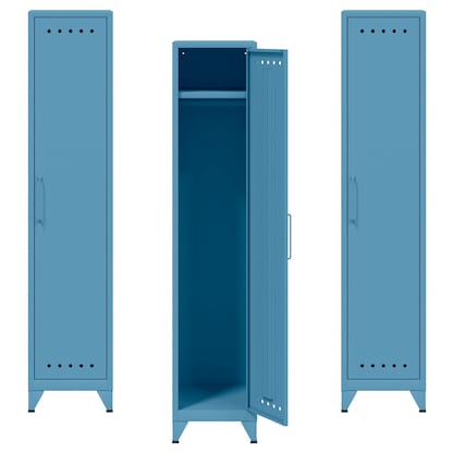 Artikelbild für AKTION: 3 BISLEY Stahlschränke Fern Locker FERLOC3S605P3 blau 38,0 x 51,0 x 180,0 cm, aufgebaut, Artikelnummer 145167