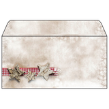 Artikelbild 1 für 25 SIGEL Weihnachtsbriefumschläge Winter Chalet DIN lang ohne Fenster, Artikelnummer 182509