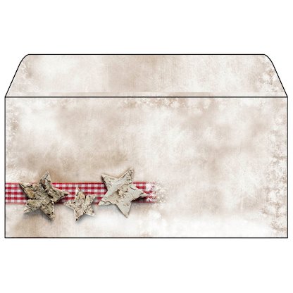 Artikelbild für 25 SIGEL Weihnachtsbriefumschläge Winter Chalet DIN lang ohne Fenster, Artikelnummer 182509