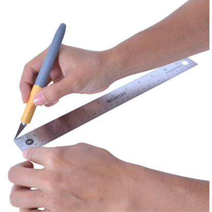 Artikelbild 3 für WESTCOTT Lineal 30,0 cm, grau, Artikelnummer 373831