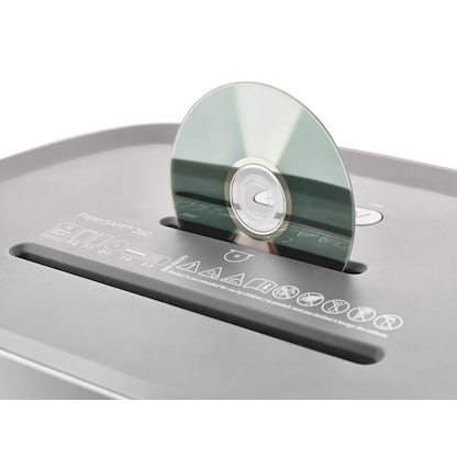 Artikelbild 8 für DAHLE PaperSAFE 260 Aktenvernichter mit Partikelschnitt P-4, 4 x 12 mm, bis 12 Blatt, lichtgrau, Artikelnummer 263481