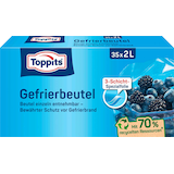 Artikelbild 1 für 35 Toppits Gefrierbeutel 2,0 l, Artikelnummer 441697