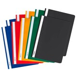 Artikelbild 1 für 10 herlitz Schnellhefter Kunststoff farbsortiert DIN A4, Artikelnummer 574036