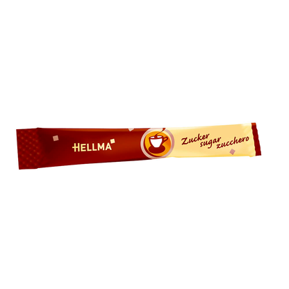 Artikelbild für HELLMA Zuckersticks, 100x 4,0 g, Artikelnummer 284740