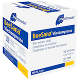 Artikelbild 1 für Meditrade® Vlies-Kompressen BeeSana® 1791 weiß 10,0 x 10,0 cm, 100 St., Artikelnummer 241867