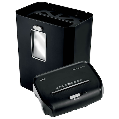 Artikelbild 4 für Rexel ProMax RSX1035 Aktenvernichter mit Partikelschnitt P-4, 4 x 40 mm, bis 10 Blatt, schwarz, Artikelnummer 437081