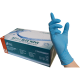 Artikelbild 1 für NITRAS MEDICAL unisex Einmalhandschuhe BLUE WAVE blau Größe M, 100 St., Artikelnummer 684831