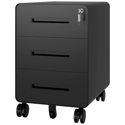 Artikelbild 5 für BISLEY EasyRoll Rollcontainer schwarz 3 Auszüge 40,0 x 50,0 x 50,0 cm, Artikelnummer 509863