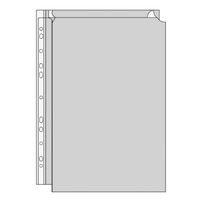 Artikelbild 11 für AKTION: 5 LEITZ Prospekthüllen DIN A4 transparent genarbt 0,17 mm mit Prämie nach Registrierung, Artikelnummer 393157