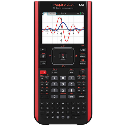 Artikelbild 6 für TEXAS INSTRUMENTS TI-Nspire CX II-T CAS Grafikrechner schwarz/rot, Artikelnummer 141483