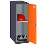 Artikelbild 1 für Simonrack Spind SIMONLOCKER DISM anthrazit, orange 8425437119316, 1 Schließfach 40,0 x 50,0 x 91,5 cm, Artikelnummer 355689