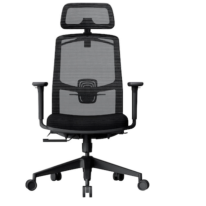 Artikelbild für FlexiSpot Bürostuhl Office Premium YZ03 Stoff schwarz, Gestell schwarz, Artikelnummer 656377