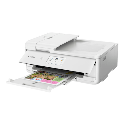 Artikelbild 2 für Canon PIXMA TS9551C 3 in 1 Tintenstrahl-Multifunktionsdrucker weiß, Artikelnummer 592776