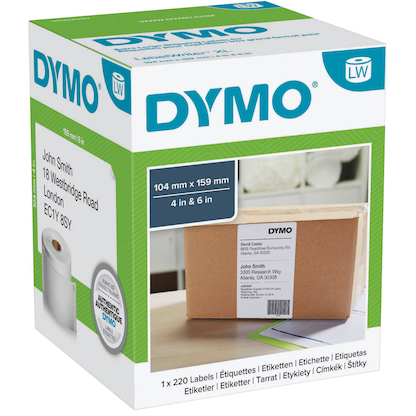 DYMO Endlosetikettenrolle S0904980 – 104 X 159 Mm Produktbild-Vorschau 6