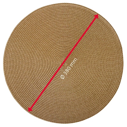 Artikelbild 3 für 4 WESTMARK Platzsets Circle braun, Artikelnummer 711667