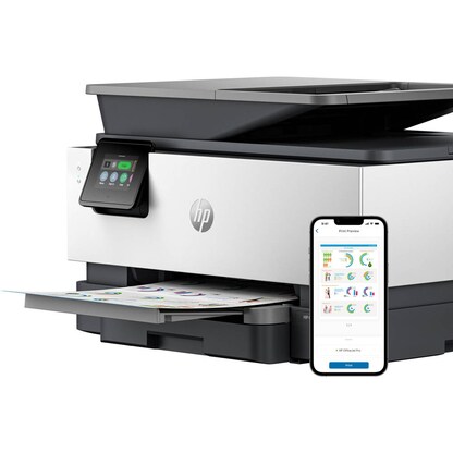 Artikelbild 3 für HP OfficeJet Pro 9120b All-in-One 4 in 1 Tintenstrahl-Multifunktionsdrucker grau, Artikelnummer 170686