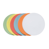 Artikelbild 1 für FRANKEN Moderationskarten farbsortiert Ø 19,5 cm, 250 Blatt, Artikelnummer 538278