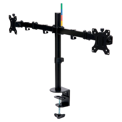 Artikelbild 5 für Kensington Monitor-Halterung SmartFit Ergo Dual K55409WW schwarz für 2 Monitore, Tischklemme, Tischbohrung, Artikelnummer 294514