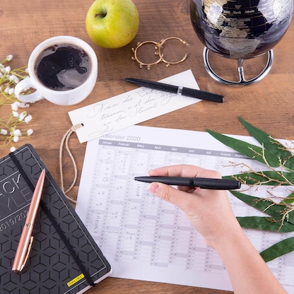 Artikelbild 3 für ONLINE® Kugelschreiber Rose rosegold, Schreibfarbe: schwarz, 1 St., Artikelnummer 598282