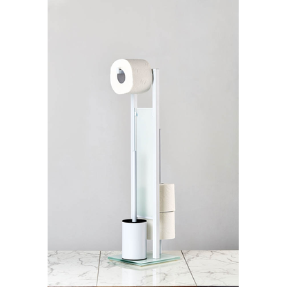 Artikelbild 3 für WENKO WC-Garnitur Rivalta weiß Metall, Artikelnummer 665632