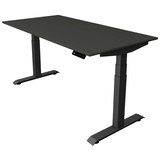 Artikelbild 1 für Kerkmann Move 4 elektrisch höhenverstellbarer Schreibtisch anthrazit rechteckig, T-Fuß-Gestell grau 160,0 x 80,0 cm, Artikelnummer 997662