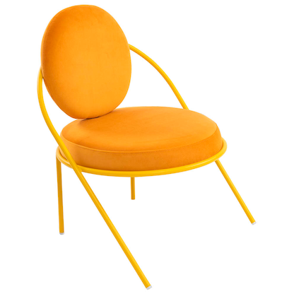 Artikelbild für meet powered by PAPERFLOW Sessel SATURNE safran Stoff, 1 St., Artikelnummer 231839