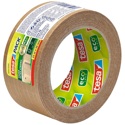 Artikelbild 3 für tesa Packband tesapack® Papier Ultra Strong fadenverstärkt braun 50,0 mm x 25,0 m 1 Rolle, Artikelnummer 847034
