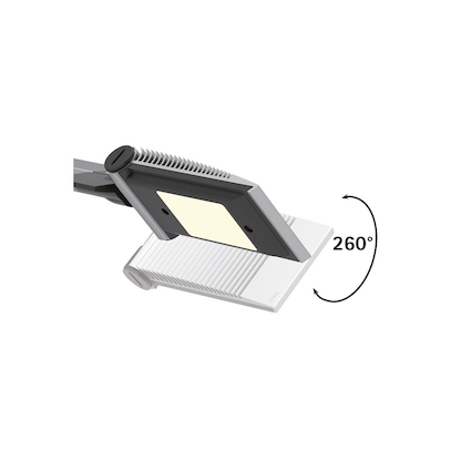 Artikelbild 2 für MAUL MAULoptimus colour vario Schreibtischlampe silber 10 W mit Tischklemme, Artikelnummer 388429