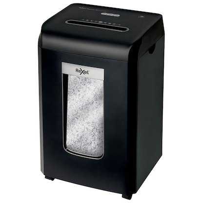 Artikelbild 4 für Rexel ProMax RSX1538 Aktenvernichter mit Partikelschnitt P-4, 4 x 40 mm, bis 15 Blatt, schwarz, Artikelnummer 436491