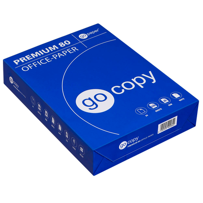 Artikelbild 24 für go copy Kopierpapier Premium 80 DIN A4 80 g/qm 500 Blatt, Artikelnummer 536187