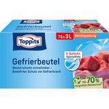 Artikelbild 1 für 75 Toppits Gefrierbeutel 3,0 l, Artikelnummer 441756