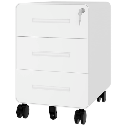 Artikelbild 5 für BISLEY EasyRoll Rollcontainer verkehrsweiß 3 Auszüge 40,0 x 50,0 x 50,0 cm, Artikelnummer 509857