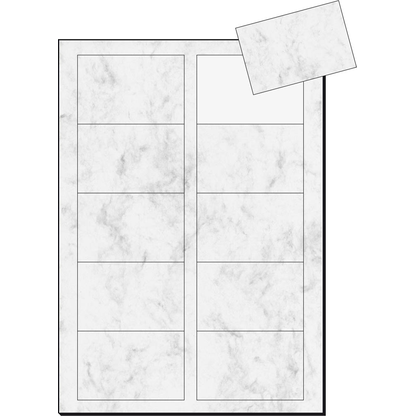 Artikelbild für 100 SIGEL Visitenkarten DP742 satiniert grau 225 g/qm, Artikelnummer 780585