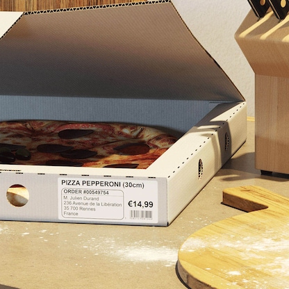 Artikelbild 4 für brother Etikettenrolle für Etikettendrucker DK11208 weiß, 38,0 x 90,0 mm, 1 x 400 Etiketten, Artikelnummer 639179