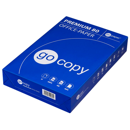 Artikelbild 2 für go copy Kopierpapier Premium 80 DIN A4 80 g/qm 500 Blatt, Artikelnummer 536187
