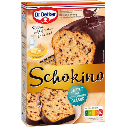 Artikelbild 6 für Dr. Oetker Schokino Kuchen Backmischung 495,0 g, Artikelnummer 926790
