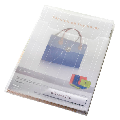 Artikelbild 4 für AKTION: 3 LEITZ Organisationshüllen CombiFile Maxi DIN A4 transparent genarbt 0,20 mm mit Prämie nach Registrierung, Artikelnummer 752279