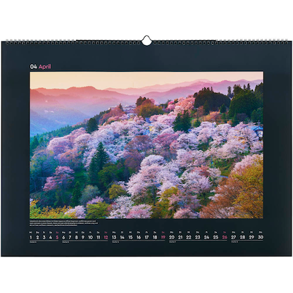 Artikelbild 5 für KUNTH Monats-Wandkalender Farbenprächtige Jahreszeiten 2026, Artikelnummer 575856