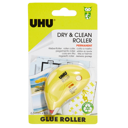 Artikelbild 3 für UHU DRY & CLEAN Kleberoller dauerhaft, Artikelnummer 833277