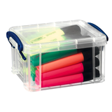 Artikelbild 1 für Really Useful Box Aufbewahrungsbox 0,7 l transparent 15,5 x 10,0 x 8,0 cm, Artikelnummer 253807