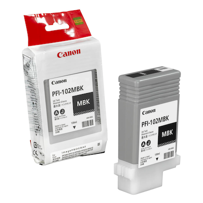 Artikelbild 2 für Canon PFI-102 MBK mattschwarz Druckerpatrone, Artikelnummer 511626