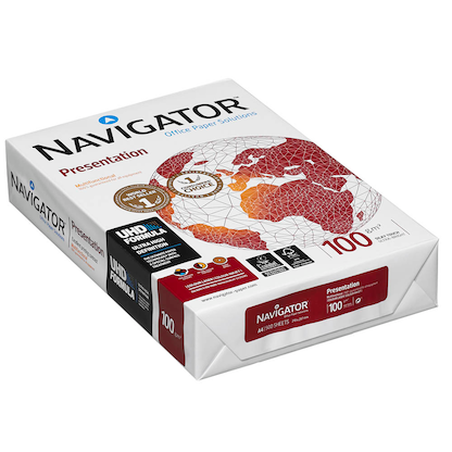 Artikelbild 19 für NAVIGATOR Kopierpapier Presentation DIN A4 100 g/qm 500 Blatt, Artikelnummer 623843
