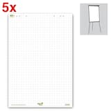 Artikelbild 1 für Ursus Flipchart-Papier Green kariert 68,0 x 99,0 cm, 20 Blatt, 5 Blöcke, Artikelnummer 109886