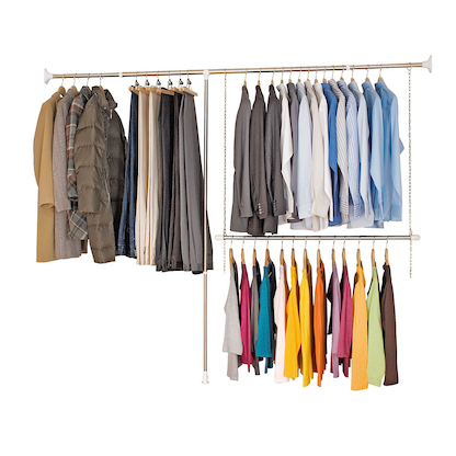 Artikelbild 11 für WENKO Teleskop-Garderobe silber Metall 150,0-245,0 x 160,0-202,0 cm, Artikelnummer 816704