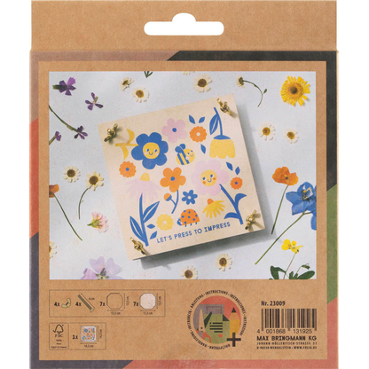 Artikelbild 4 für folia Bastelset Blumenpresse mehrfarbig, Artikelnummer 285617