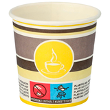 Artikelbild 1 für 80 STARPAK Einweg-Trinkbecher To Go 0,1 l, Artikelnummer 618738