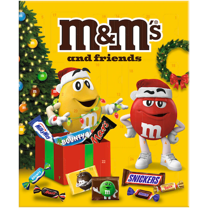 Artikelbild 12 für m&m's & FRIENDS Adventskalender 24 St./361,0 g, Artikelnummer 399469