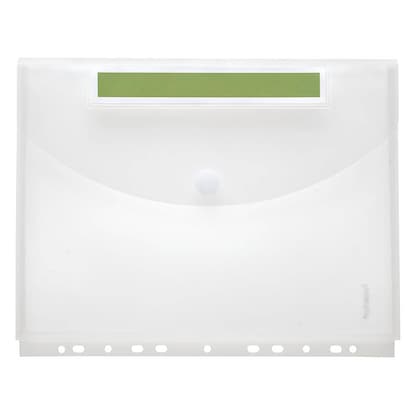 Artikelbild 3 für 10 FolderSys Dokumententaschen Index DIN A4 transparent genarbt 0,20 mm, Artikelnummer 450039