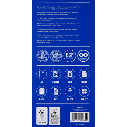 Artikelbild 3 für go copy Kopierpapier Premium 80 DIN A4 80 g/qm 500 Blatt, Artikelnummer 536187